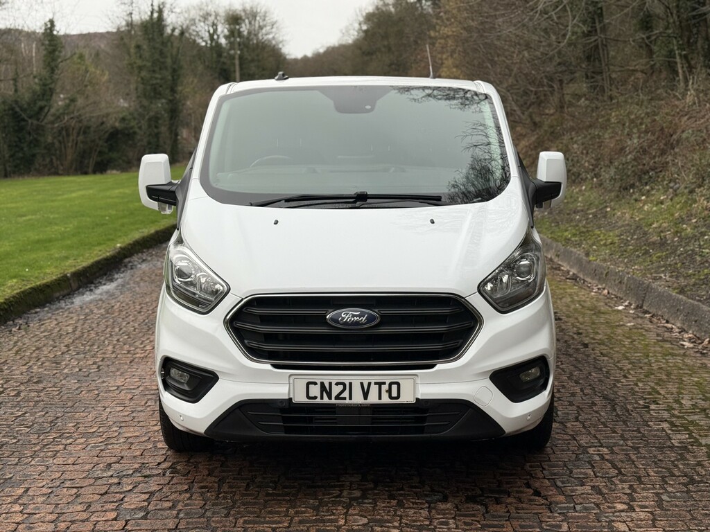 Ford Transit Custom 2.0 Transit Custom Limited Van 300 L1 2.0L Ecoblue CN21VTO White #6