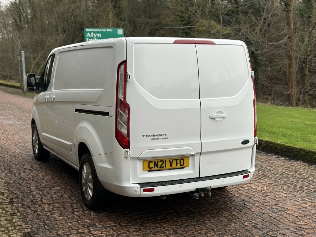 Ford Transit Custom 2.0 Transit Custom Limited Van 300 L1 2.0L Ecoblue CN21VTO White #4