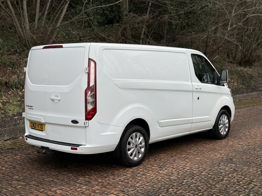 Ford Transit Custom 2.0 Transit Custom Limited Van 300 L1 2.0L Ecoblue CN21VTO White #2
