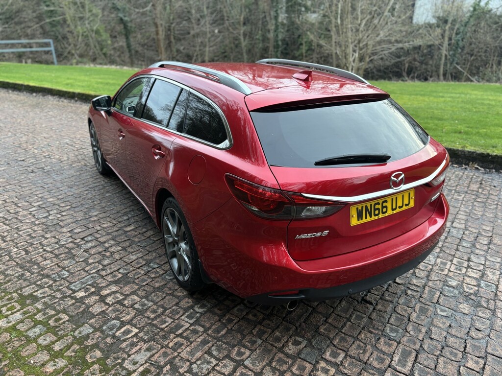 Mazda 6 2.2 Skyactiv-d Sport Nav WN66UJJ Red #5