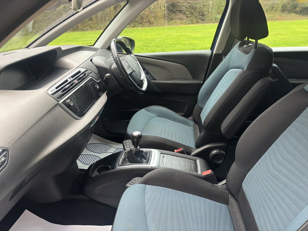 Citroen C4 Picasso 1.6 Bluehdi Feel SN17NUV Blue #4