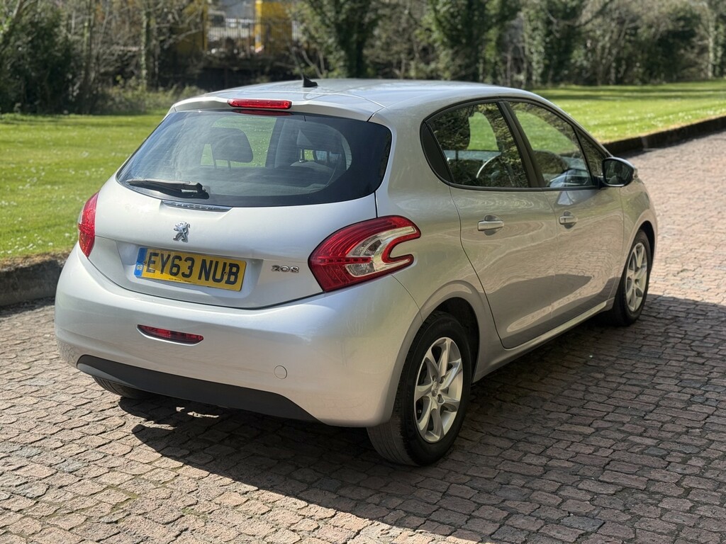 Peugeot 208 1.2 Vti Active EY63NUB Silver #4