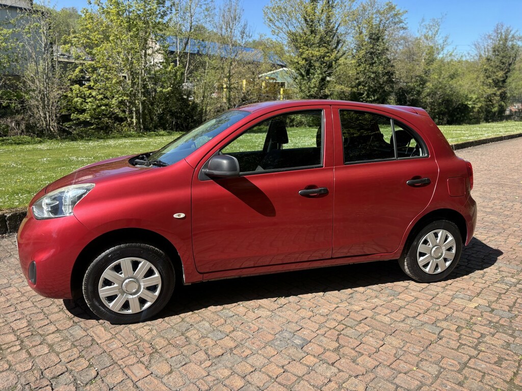 Nissan Micra 1.2 Visia BD63VUA Red #4