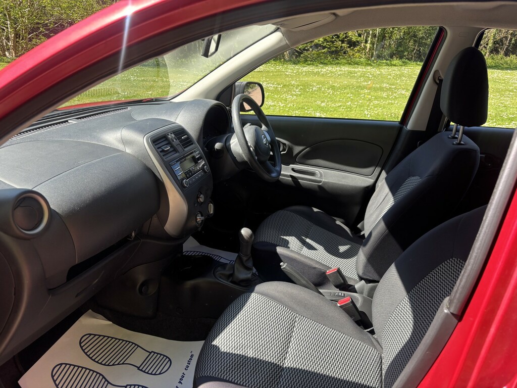 Nissan Micra 1.2 Visia BD63VUA Red #3