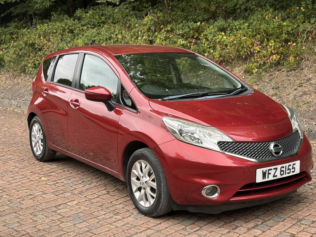 Nissan Note 1.2 12V Acenta Premium WFZ6155 Red #2