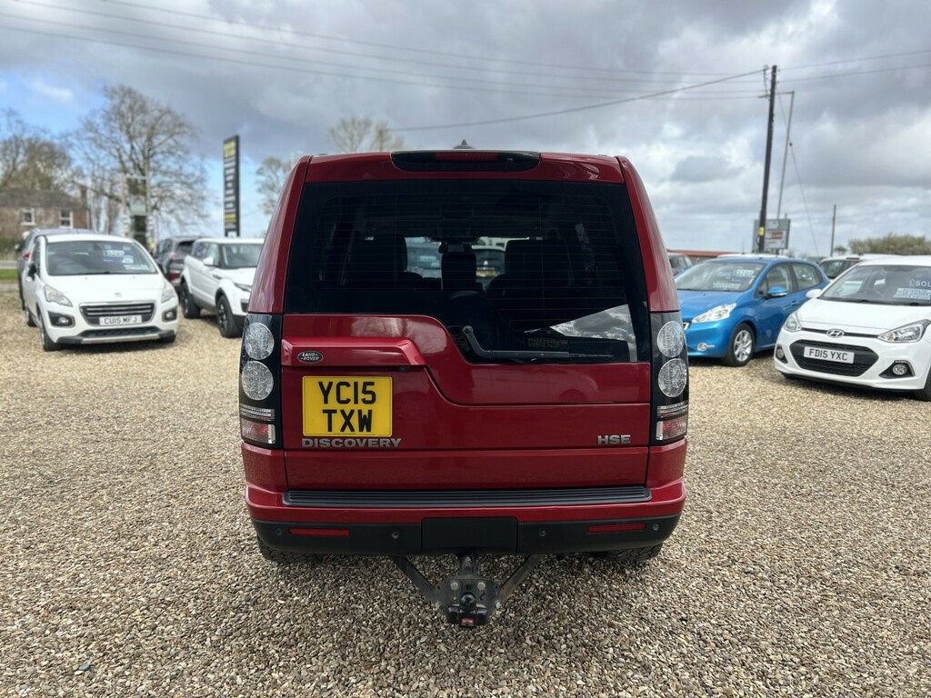 Land Rover Discovery 4 Suv 3.0 Sd V6 Hse 2015 YC15TXW Red #6