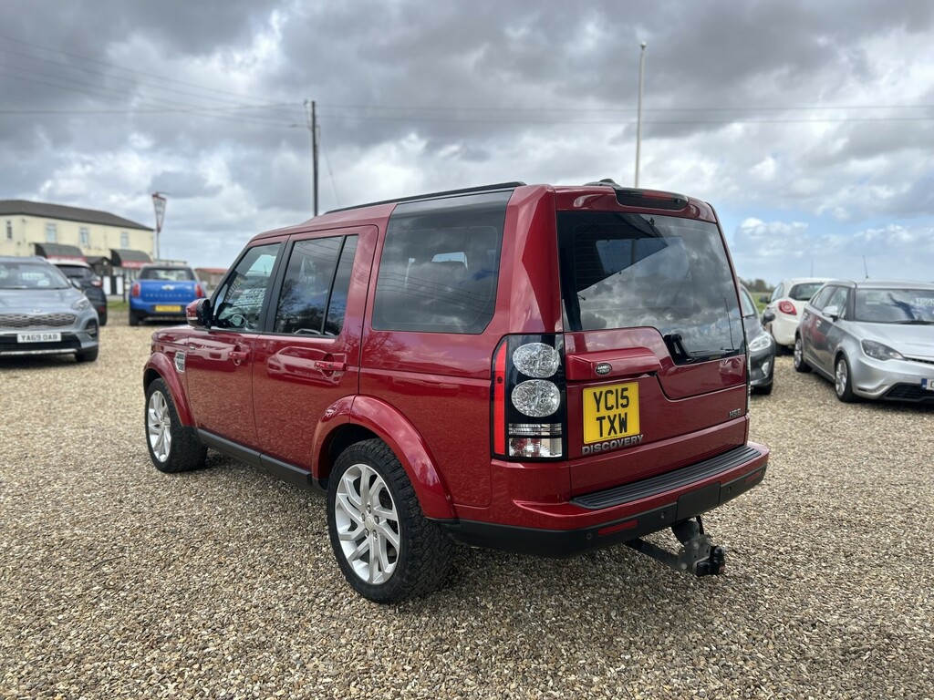 Land Rover Discovery 4 Suv 3.0 Sd V6 Hse 2015 YC15TXW Red #5
