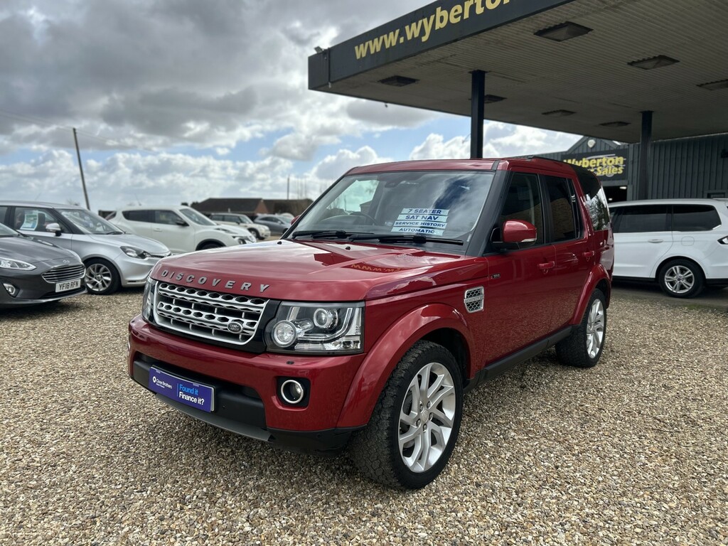 Land Rover Discovery 4 Suv 3.0 Sd V6 Hse 2015 Red