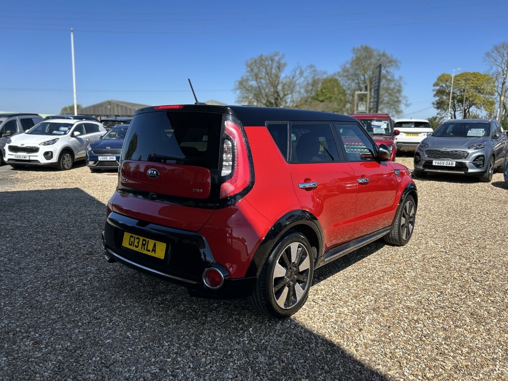 Kia Soul Suv 1.6 Crdi Mixx 2015 Red #6