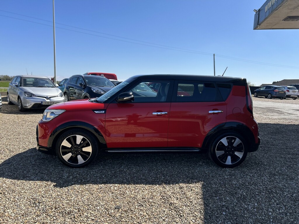 Kia Soul Suv 1.6 Crdi Mixx 2015 Red #4
