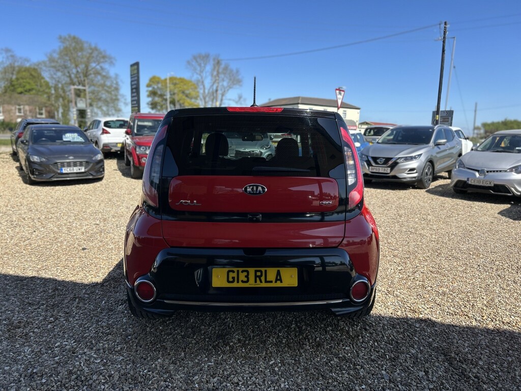 Kia Soul Suv 1.6 Crdi Mixx 2015 Red #5