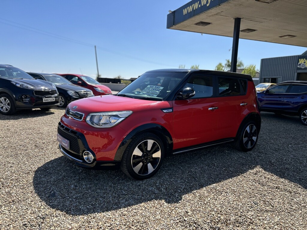 Kia Soul Suv 1.6 Crdi Mixx 2015 Red #3