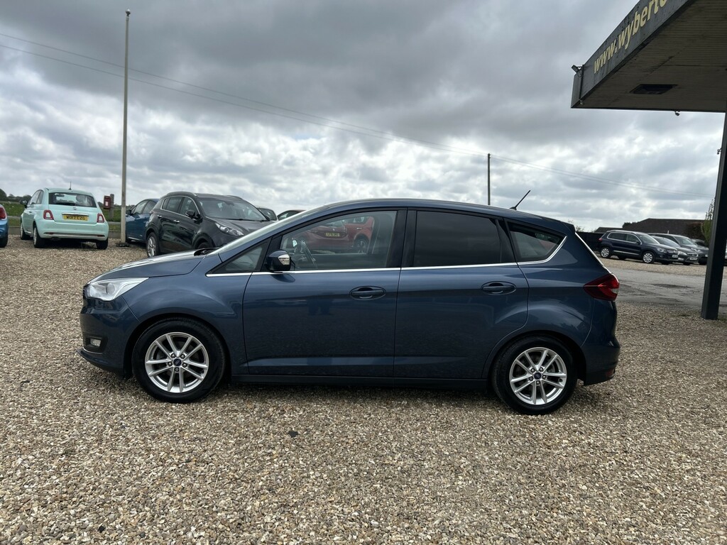 Ford C-Max Mpv 1.0 T Ecoboost Gpf Zetec 2019 BG19UDX Blue #4