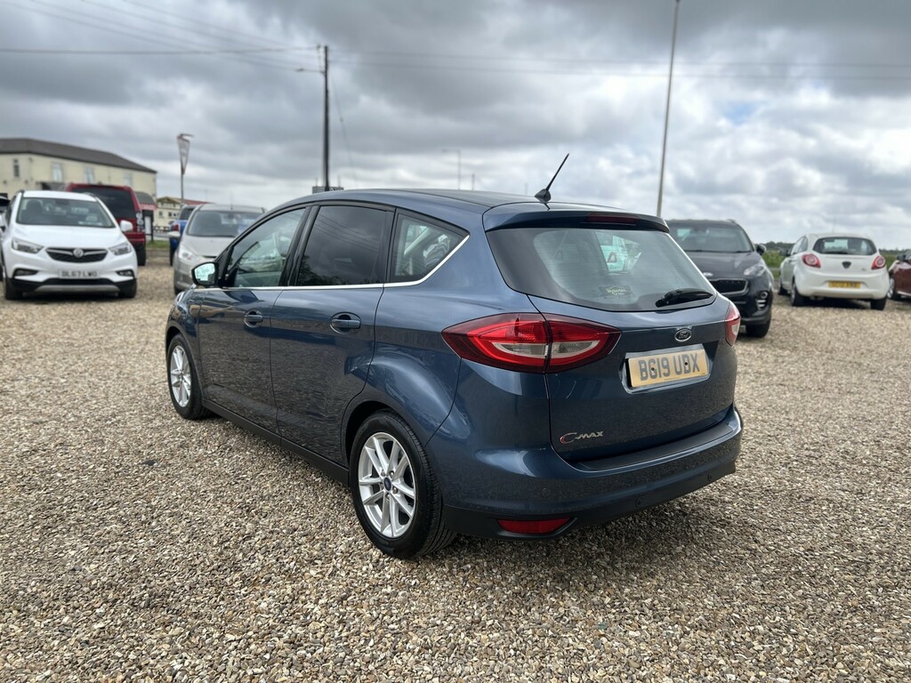 Ford C-Max Mpv 1.0 T Ecoboost Gpf Zetec 2019 BG19UDX Blue #5