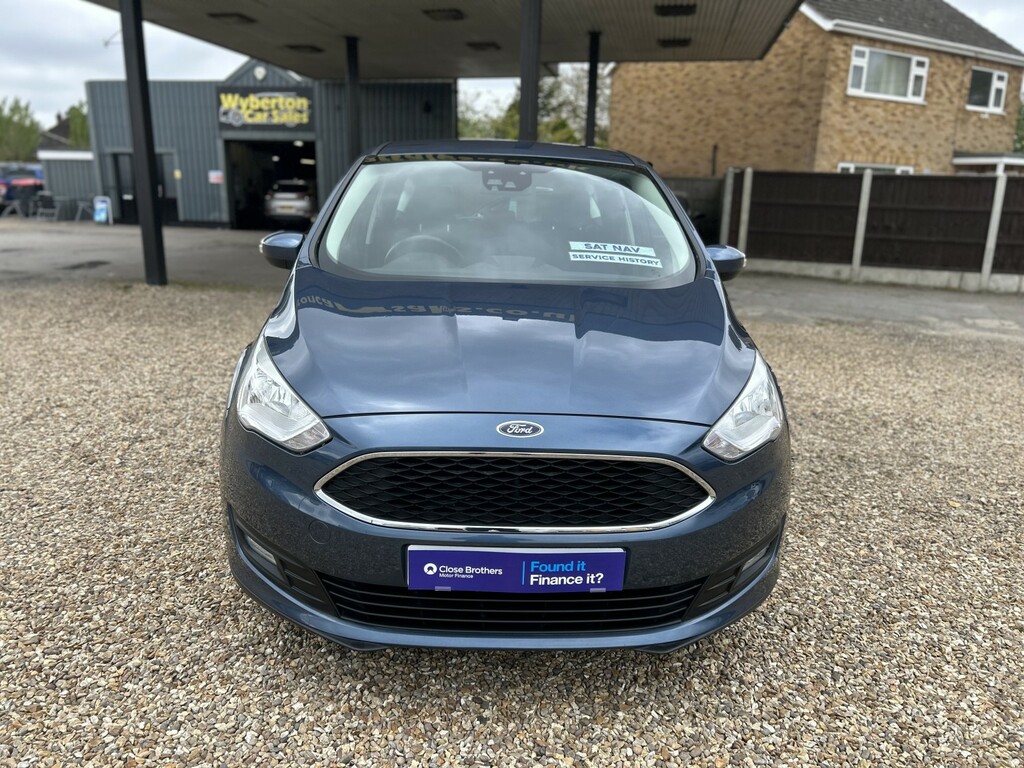 Ford C-Max Mpv 1.0 T Ecoboost Gpf Zetec 2019 BG19UDX Blue #2