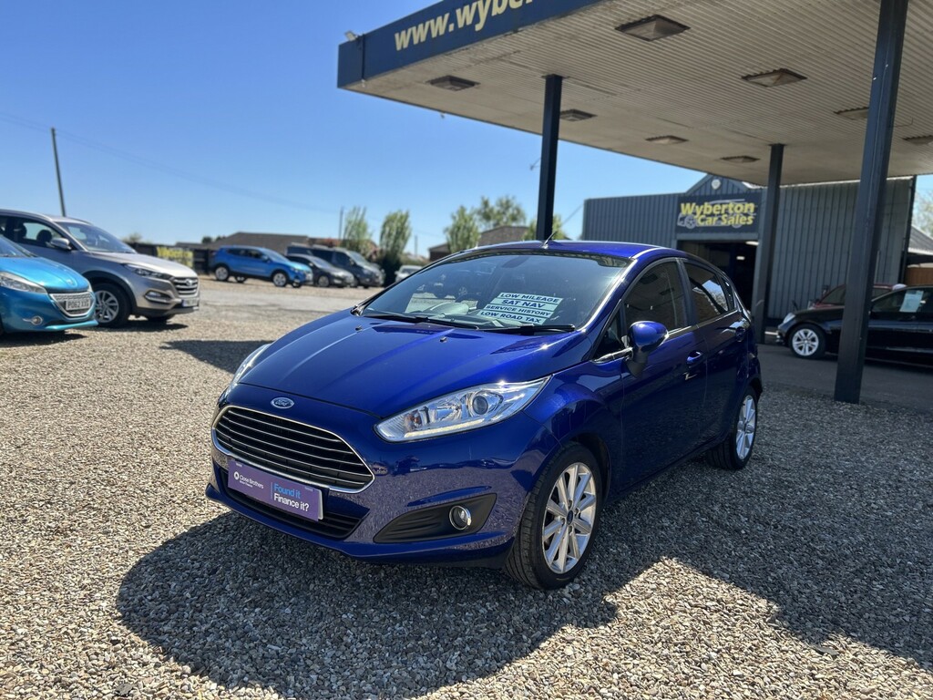Ford Fiesta Hatchback 1.0 T Ecoboost Titanium 2016 Blue