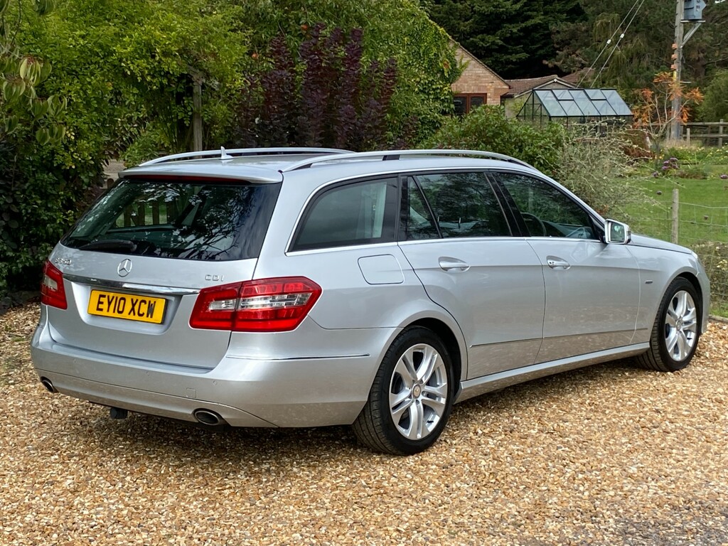 Mercedes-Benz E Class 3.0 Cdi V6 Blueefficiency Avantgarde Estate Di EY10XCW Silver #6
