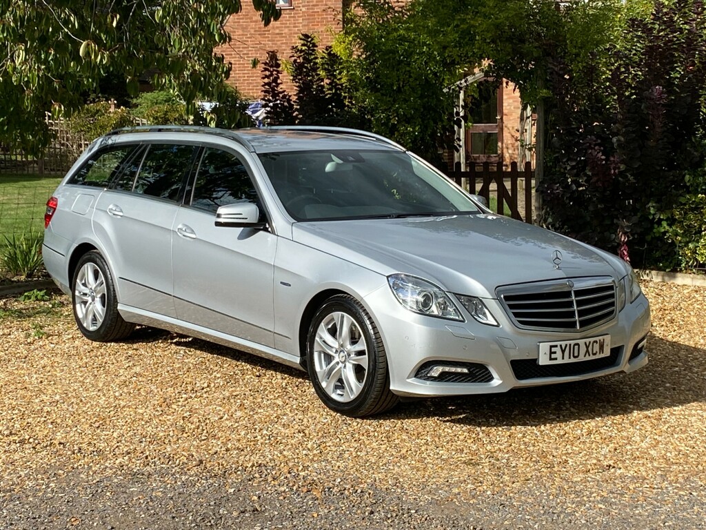 Mercedes-Benz E Class 3.0 Cdi V6 Blueefficiency Avantgarde Estate Di EY10XCW Silver #3
