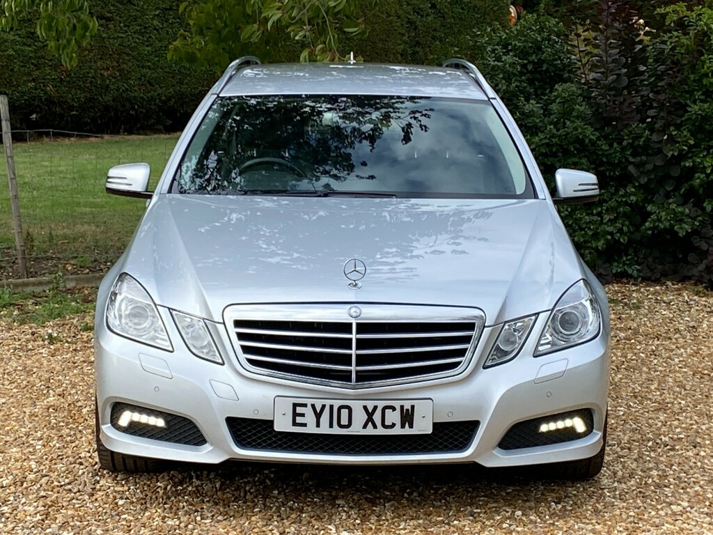 Mercedes-Benz E Class 3.0 Cdi V6 Blueefficiency Avantgarde Estate Di EY10XCW Silver #2