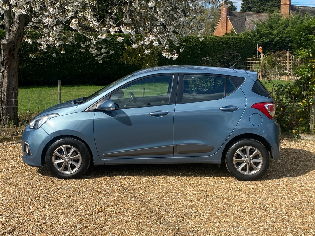 Hyundai I10 1.2 Premium Hatchback Euro 5 87 FY65RBX Blue #5