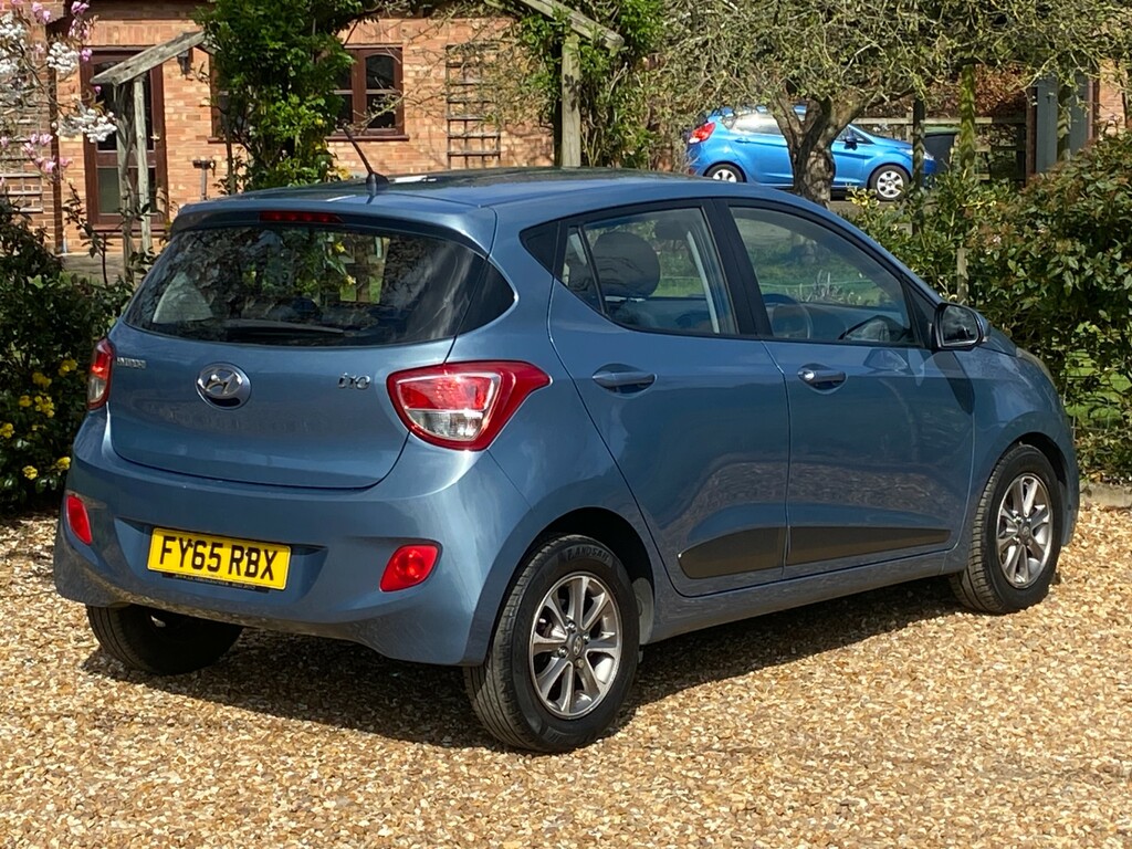 Hyundai I10 1.2 Premium Hatchback Euro 5 87 FY65RBX Blue #6