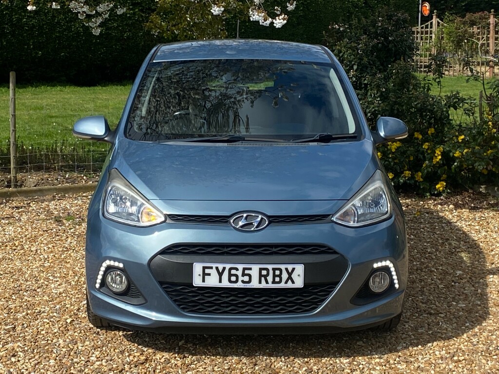 Hyundai I10 1.2 Premium Hatchback Euro 5 87 FY65RBX Blue #2