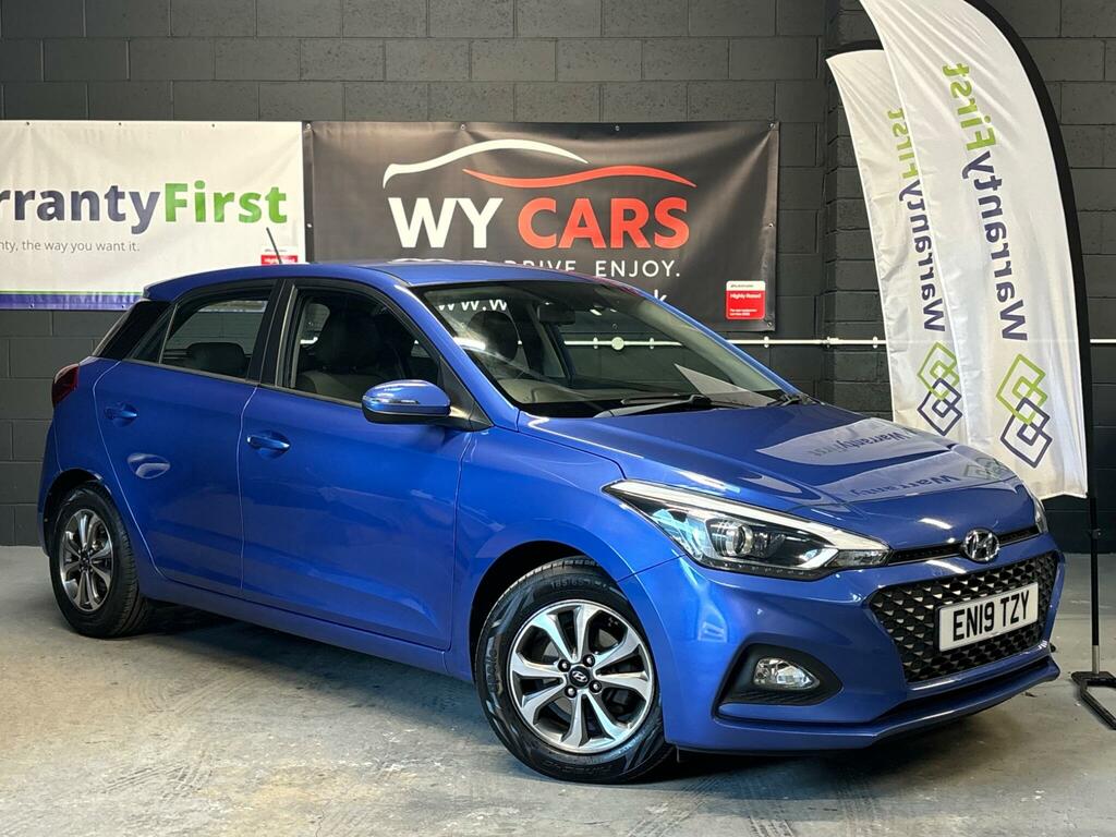 Hyundai I20 1.2 Se Launch Edition Euro 6 Ss Blue