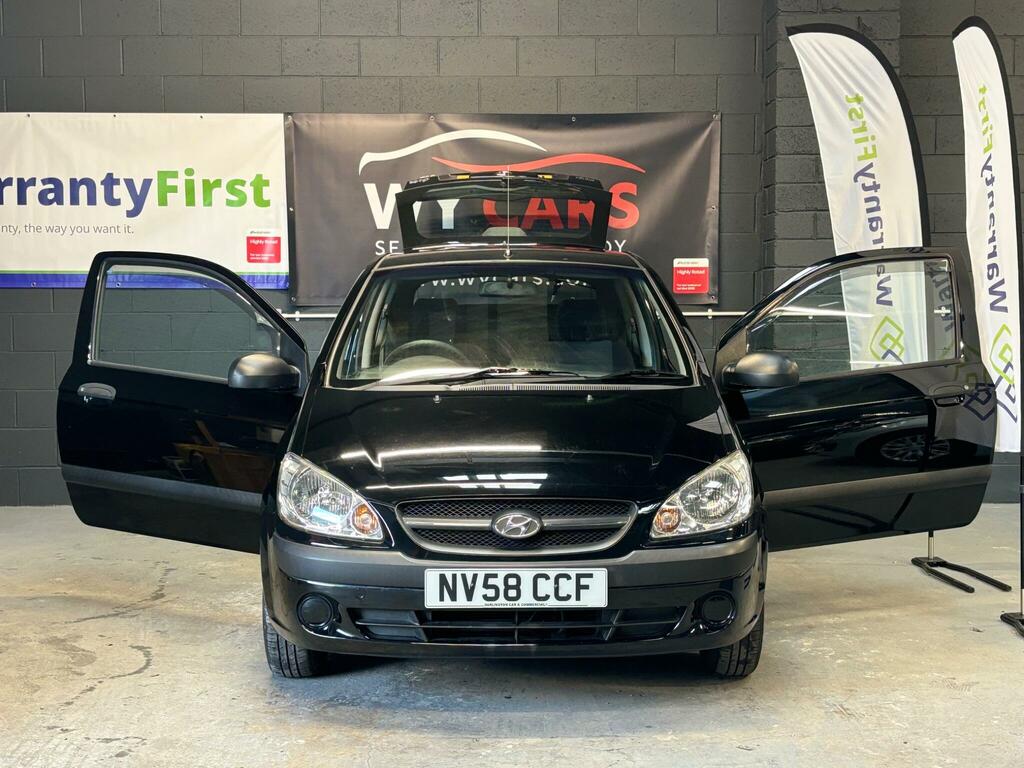 Hyundai Getz 1.4 Cdx Black #6