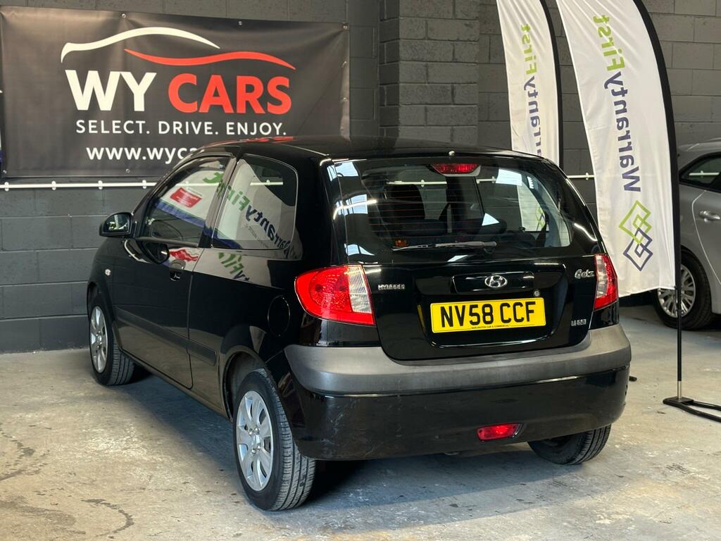 Hyundai Getz 1.4 Cdx Black #3