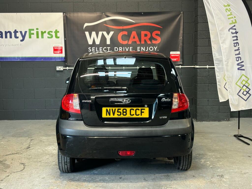 Hyundai Getz 1.4 Cdx Black #7