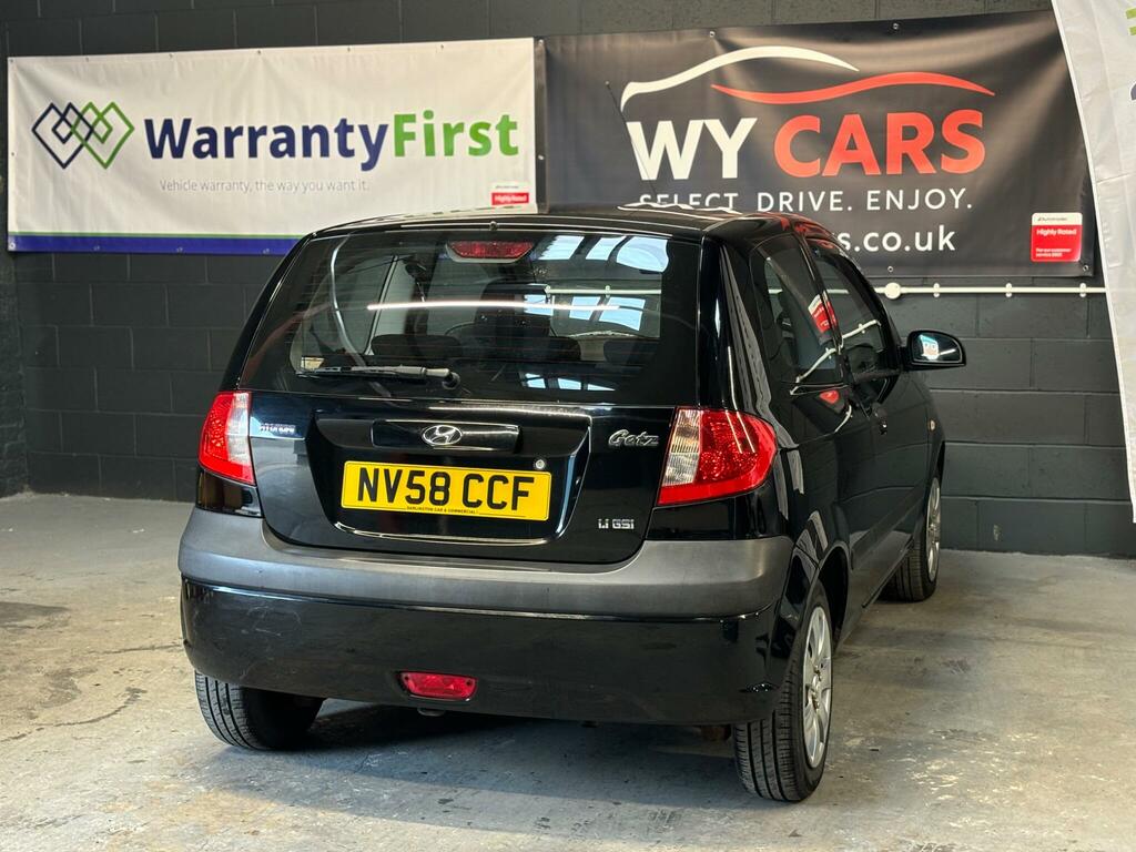Hyundai Getz 1.4 Cdx Black #8