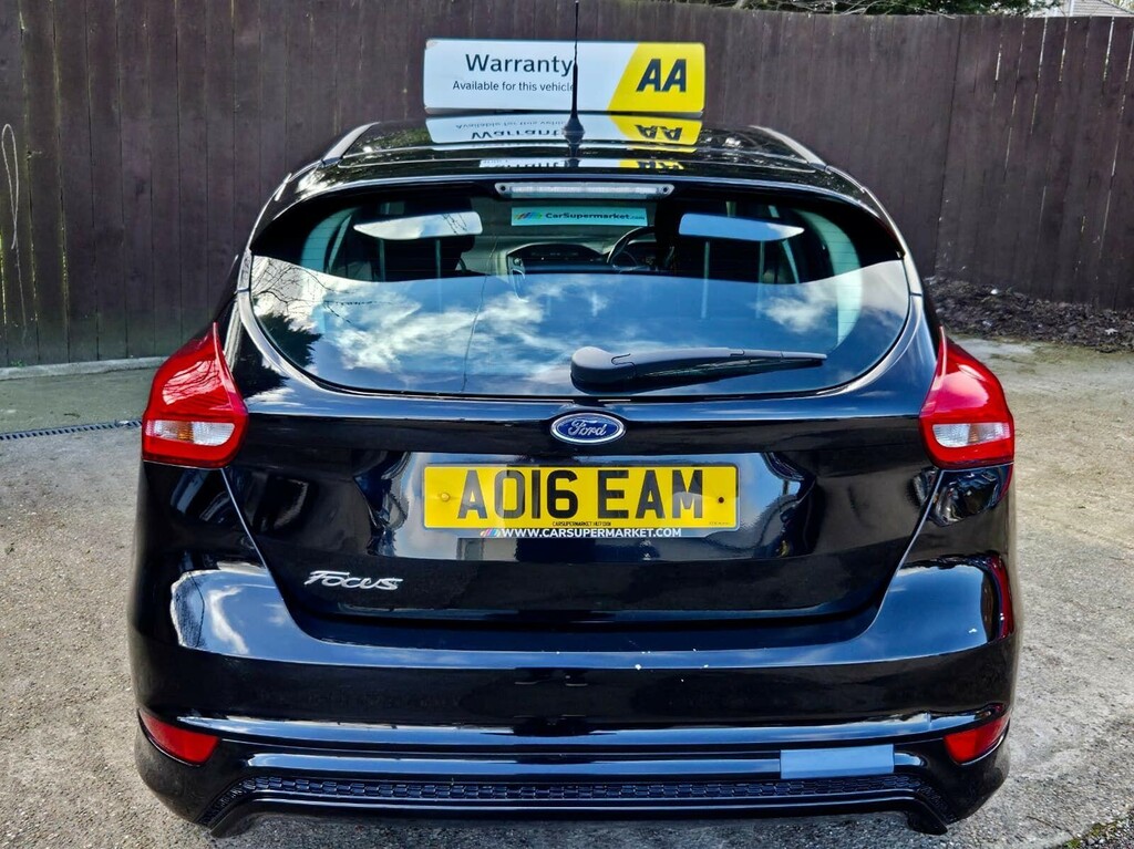 Ford Focus 1.5 Tdci Zetec S Euro 6 Ss AO16EAM Black #6