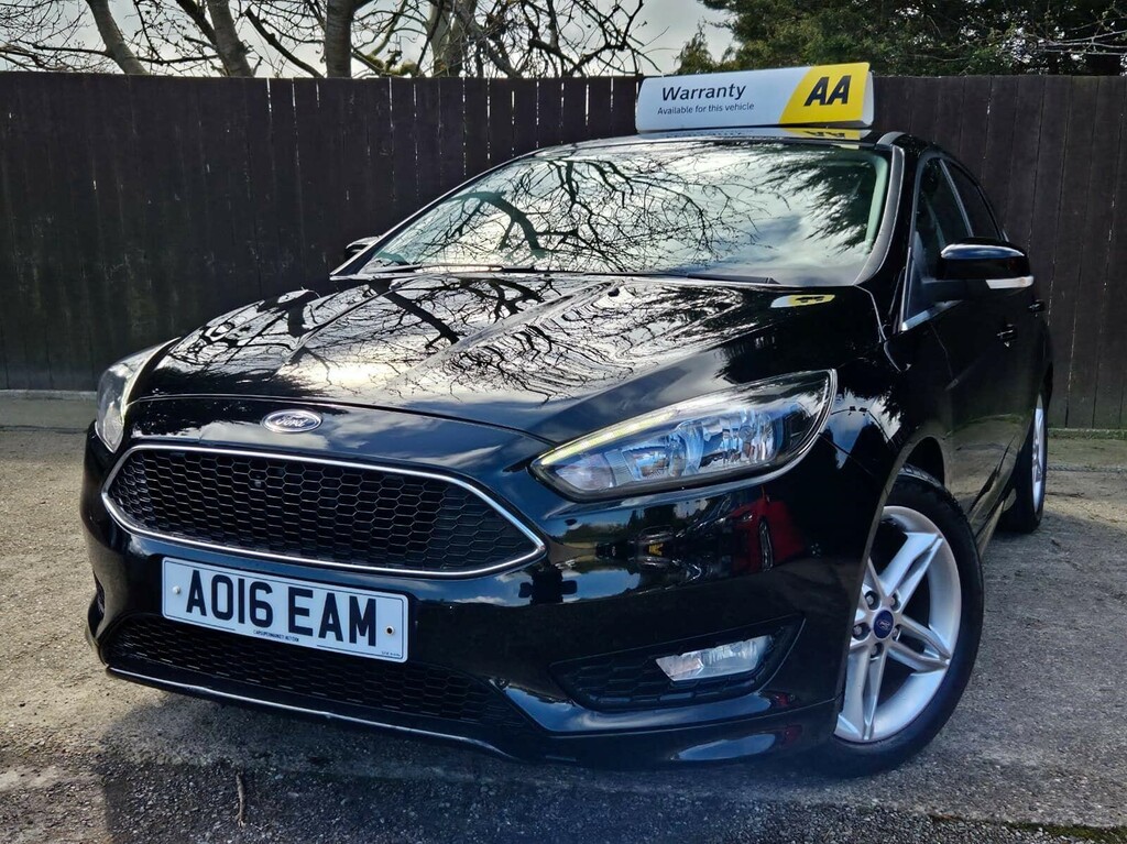 Ford Focus 1.5 Tdci Zetec S Euro 6 Ss AO16EAM Black #3