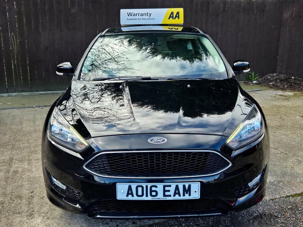 Ford Focus 1.5 Tdci Zetec S Euro 6 Ss AO16EAM Black #2