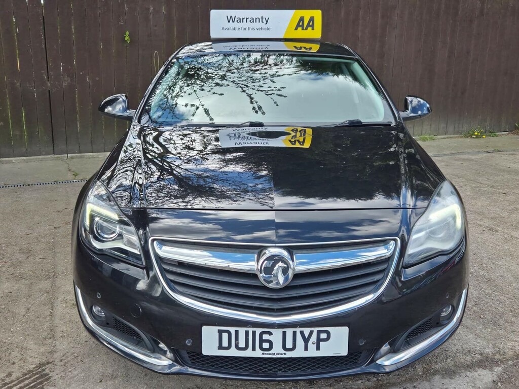 Vauxhall Insignia 2.0 Cdti Ecoflex Tech Line Euro 6 Ss DU16UYP Black #2