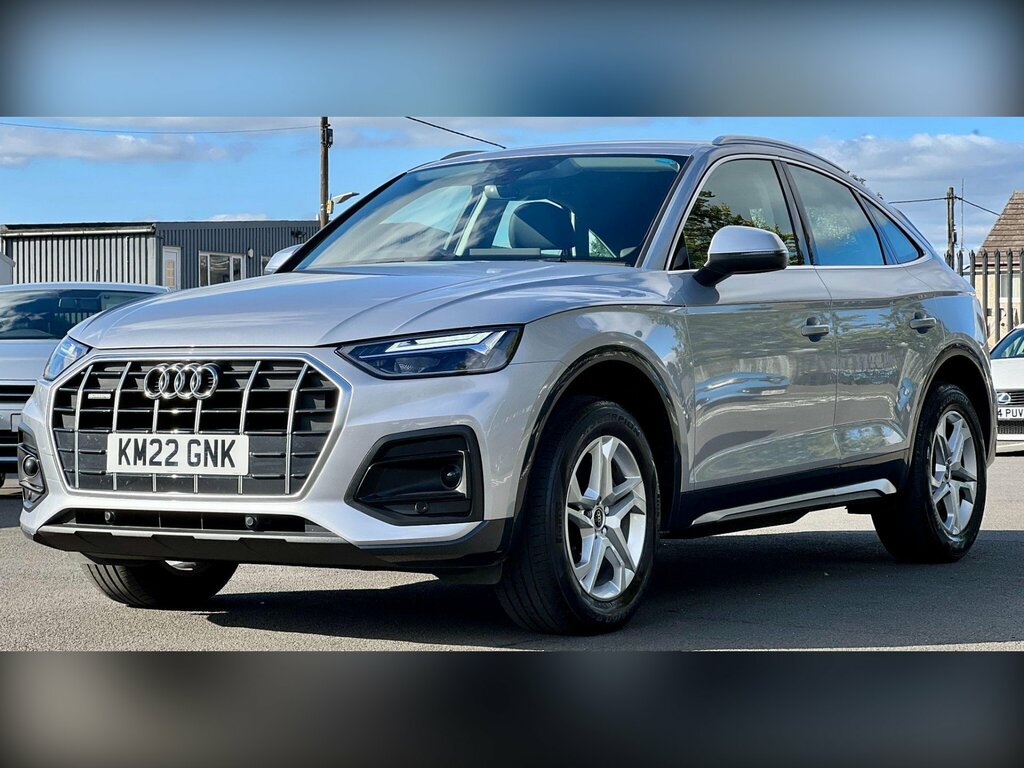 Audi Q5 2.0 Tdi 40 Sport Sportback S Tronic Quattro Euro 6 KM22GNK Silver #3