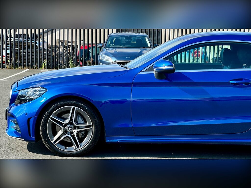 Mercedes-Benz C Class 1.5 C200h Mhev Amg Line Edition G-tronic Euro 6 DA22OGO Blue #6
