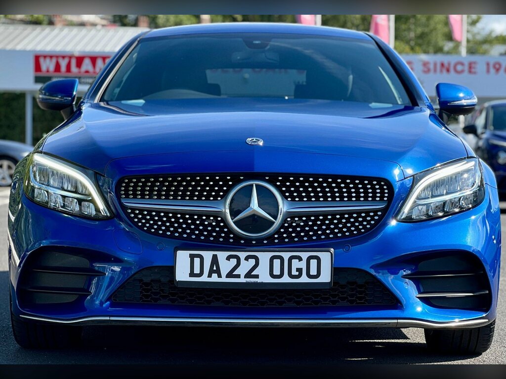 Mercedes-Benz C Class 1.5 C200h Mhev Amg Line Edition G-tronic Euro 6 DA22OGO Blue #2