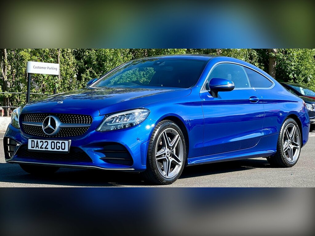 Mercedes-Benz C Class 1.5 C200h Mhev Amg Line Edition G-tronic Euro 6 DA22OGO Blue #3