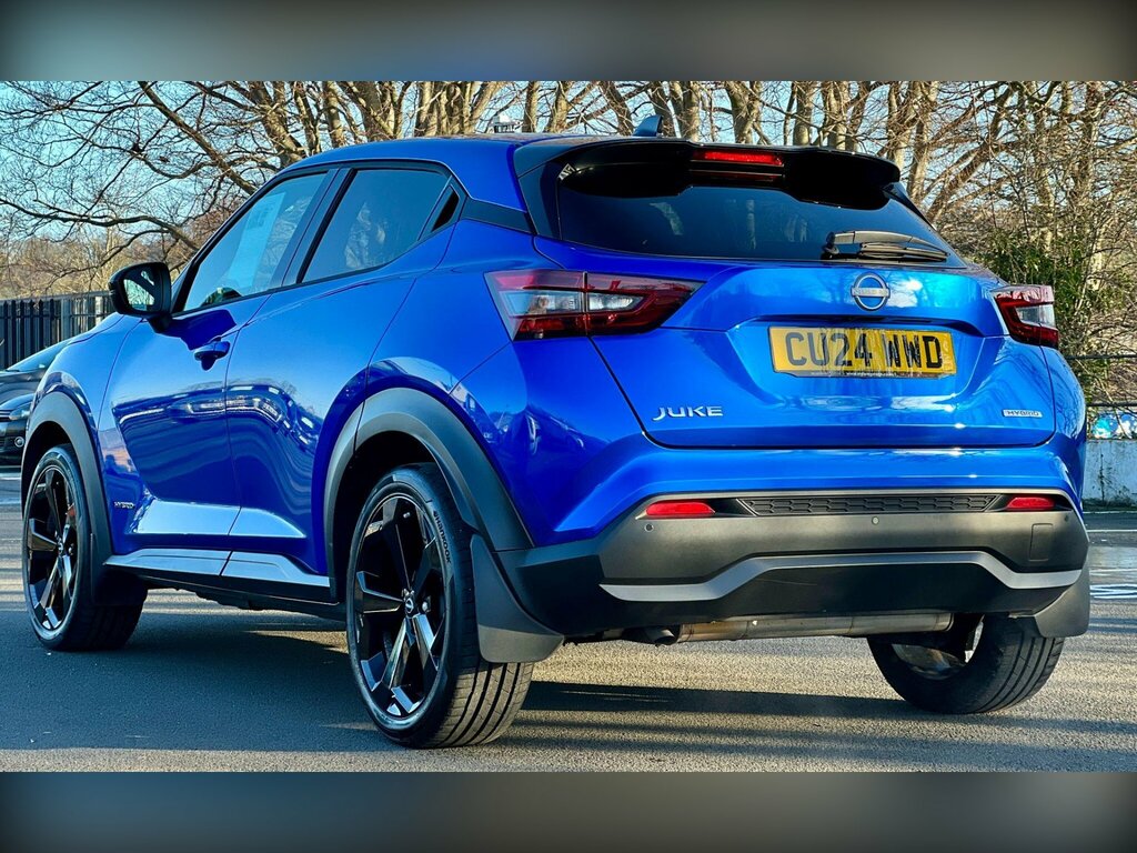Nissan Juke 1.6 Tekna Euro 6 CU24WWD Blue #4