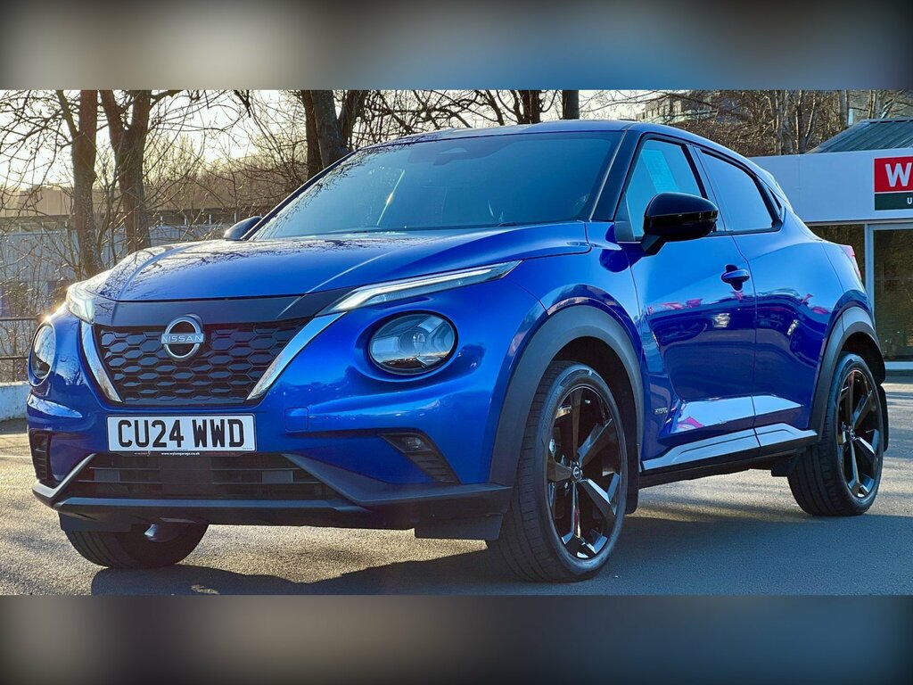 Nissan Juke 1.6 Tekna Euro 6 CU24WWD Blue #3