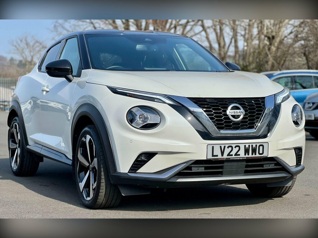 Nissan Juke 1.0 Dig-t Tekna Dct Euro 6 Ss LV22WWO White #5
