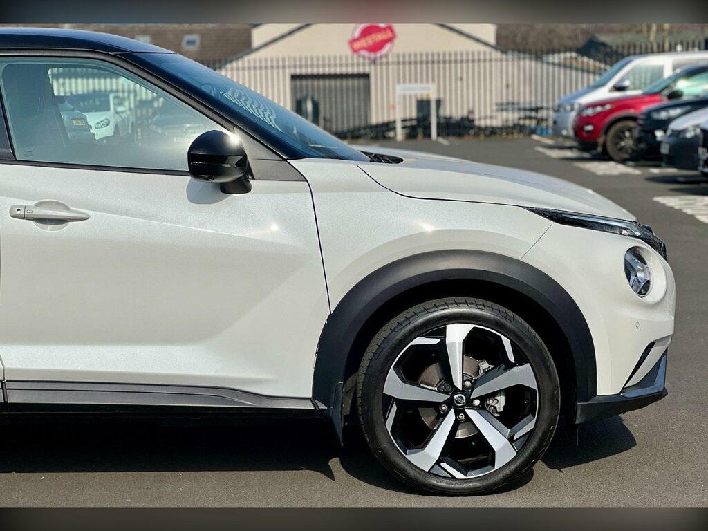 Nissan Juke 1.0 Dig-t Tekna Dct Euro 6 Ss LV22WWO White #6