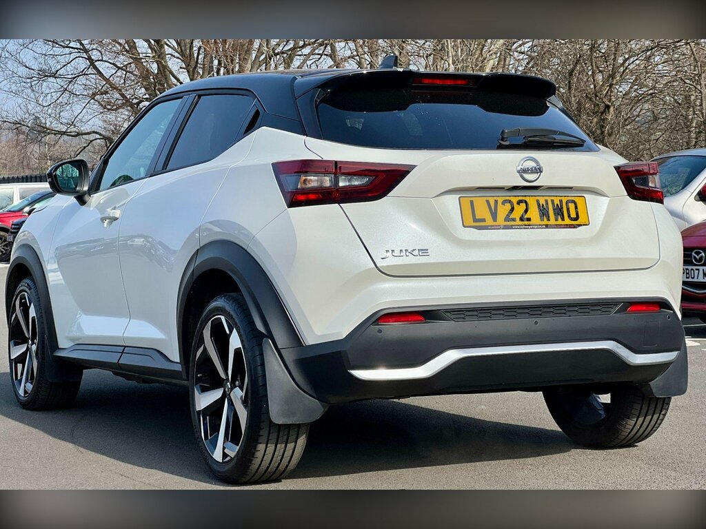 Nissan Juke 1.0 Dig-t Tekna Dct Euro 6 Ss LV22WWO White #4