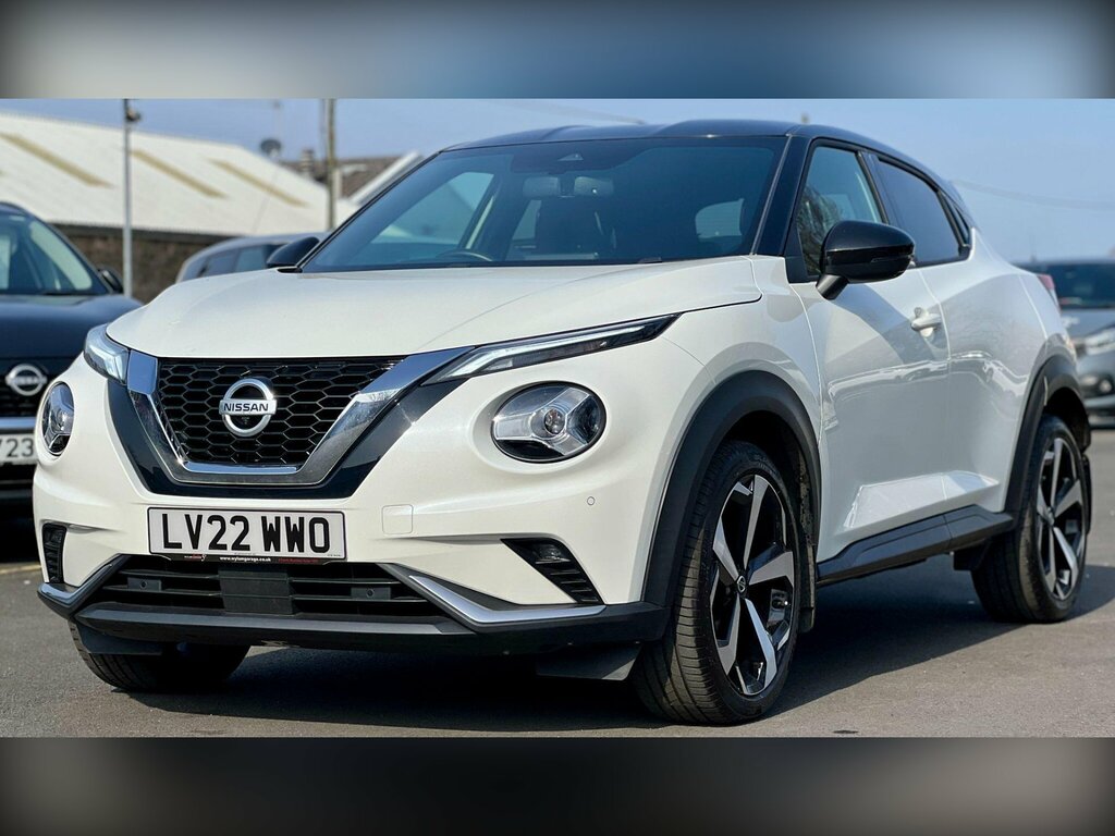 Nissan Juke 1.0 Dig-t Tekna Dct Euro 6 Ss LV22WWO White #3