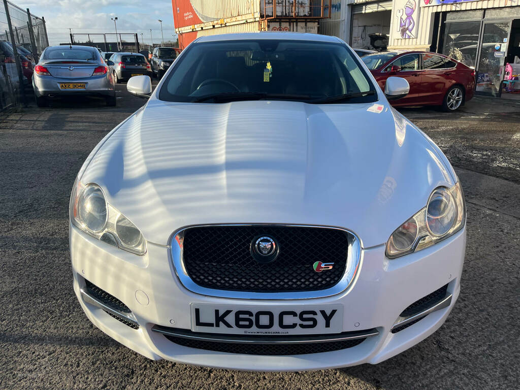 Jaguar XF 3.0D V6 S Premium Luxury LK60CSY White #2