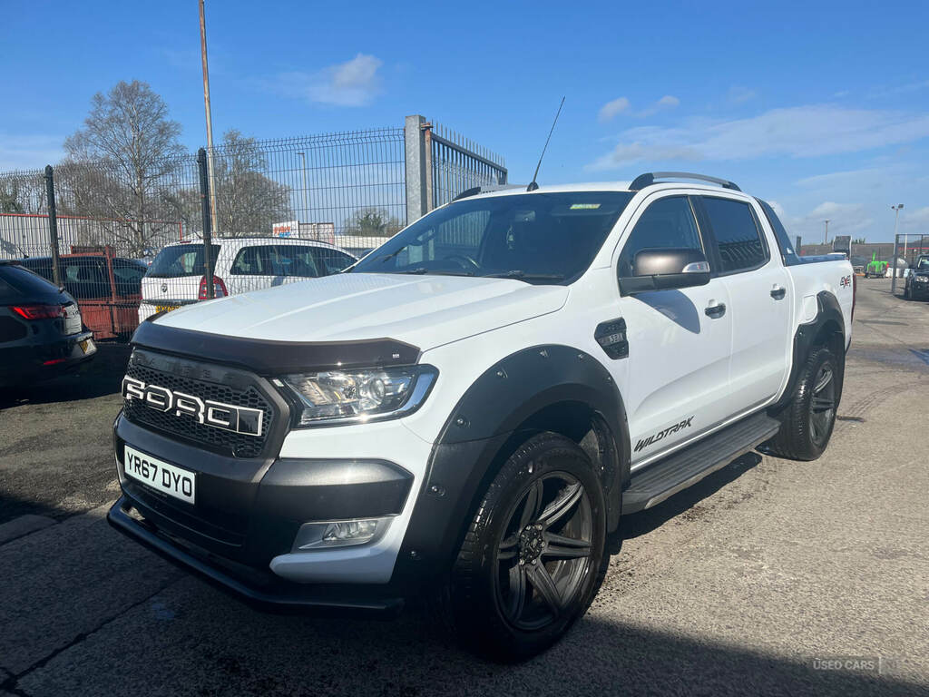 Ford Ranger Up Double Cab Wildtrak 3.2 Tdci 200 YR67DYO White #3