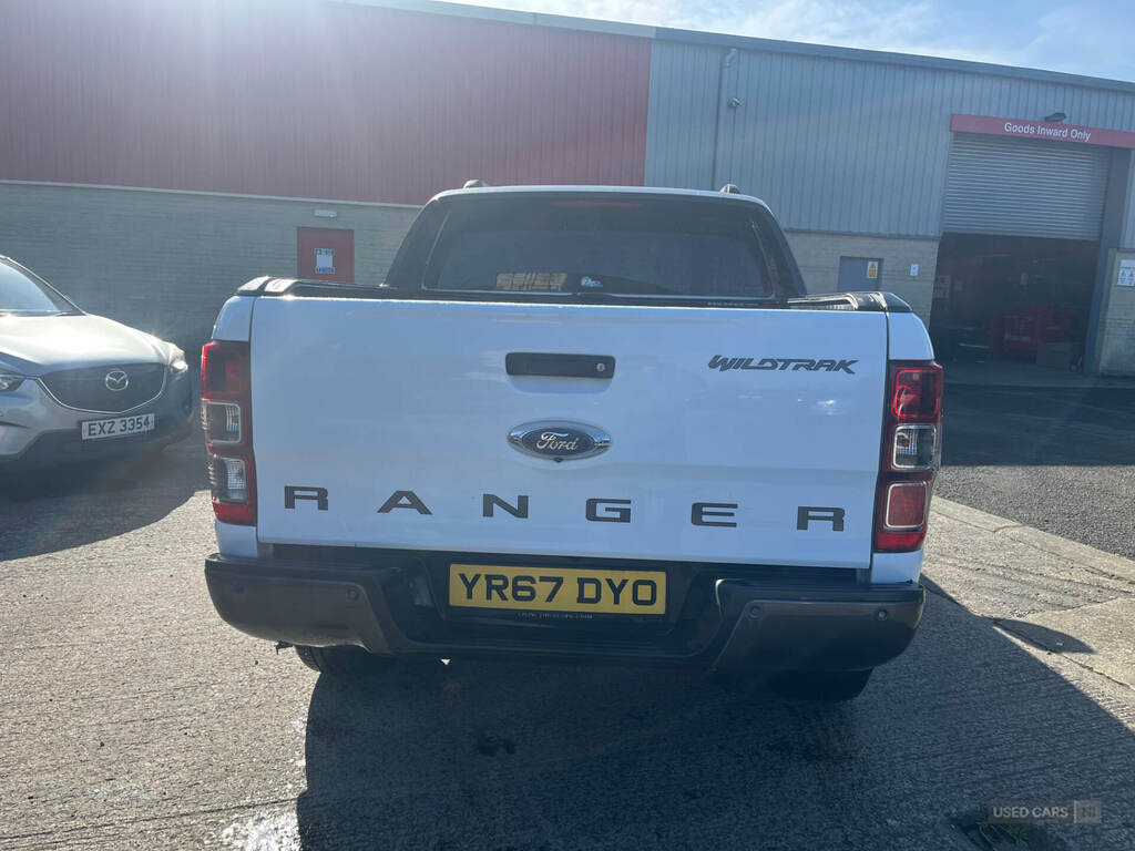 Ford Ranger Up Double Cab Wildtrak 3.2 Tdci 200 YR67DYO White #4