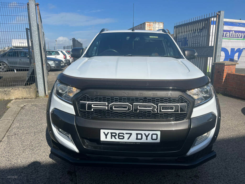 Ford Ranger Up Double Cab Wildtrak 3.2 Tdci 200 YR67DYO White #2