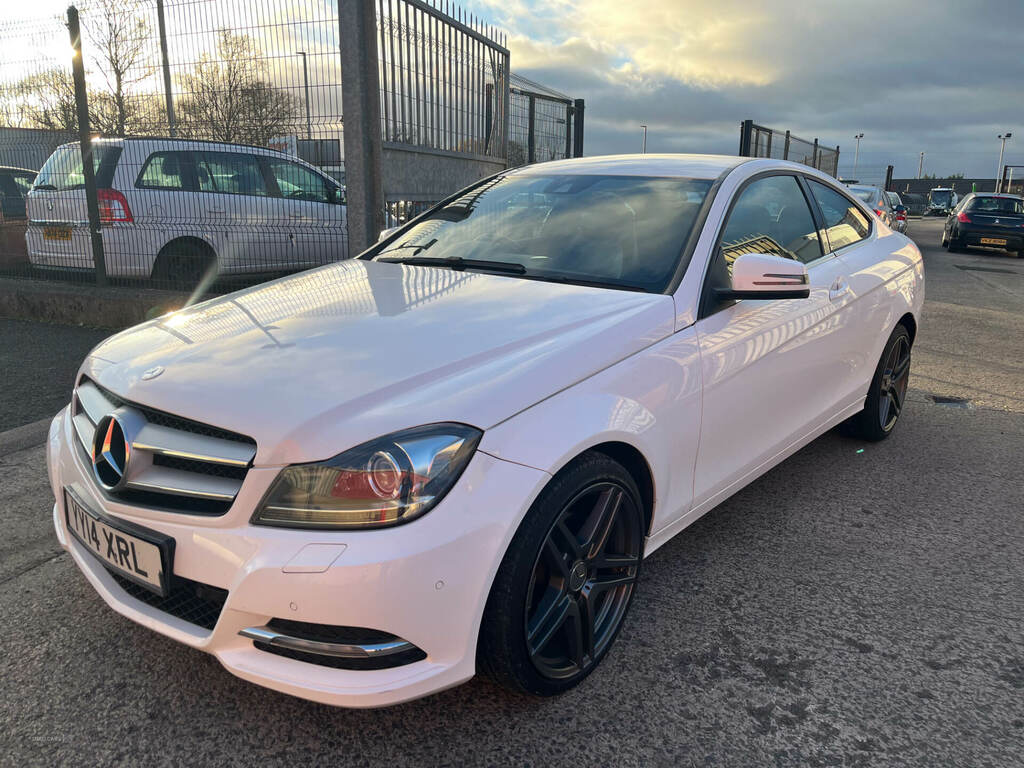 Mercedes-Benz C Class C220 Cdi Executive Se YY14XRL White #3